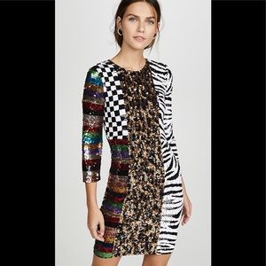 🌈🏳️‍🌈alice and olivia sequin dress